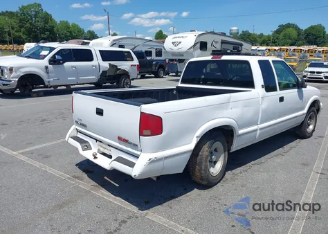 1997 GMC Sonoma Sls Wideside из США, поврежденный, VIN 1GTCS19X2V8516687